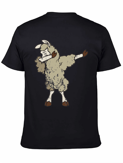 Dabbing Sheep Graphic Tee - Funny Animal T-Shirt