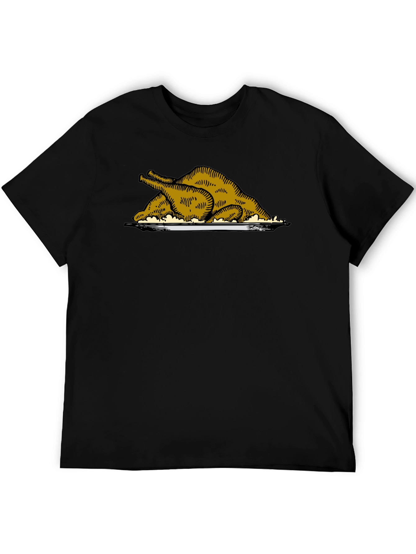 Roasted Turkey Graphic Tee - Thanksgiving Style