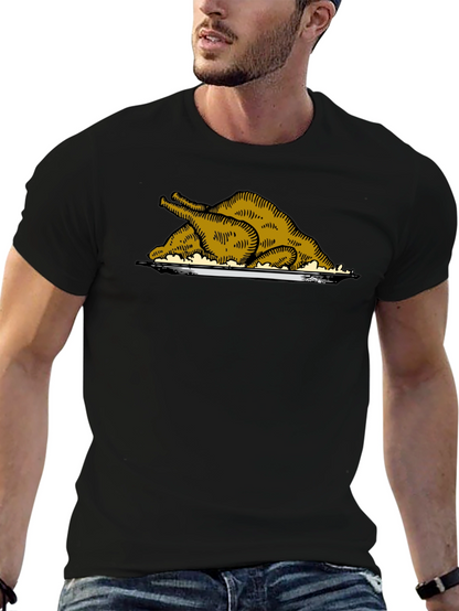 Roasted Turkey Graphic Tee - Thanksgiving Style