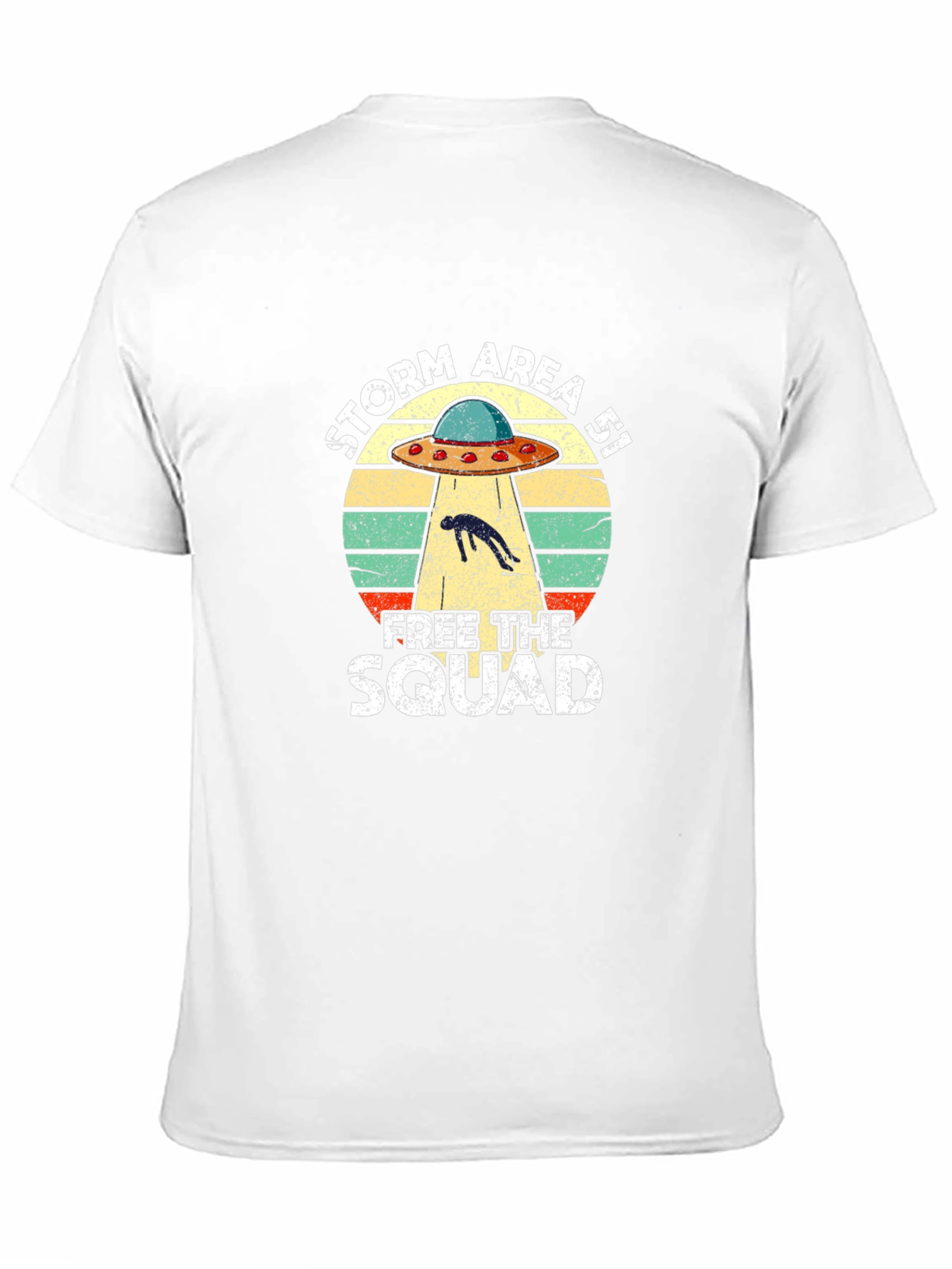Storm Area 51 UFO Graphic T-Shirt