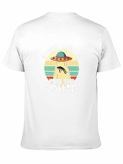 Storm Area 51 UFO Graphic T-Shirt