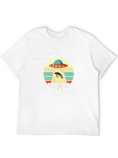 Storm Area 51 UFO Graphic T-Shirt