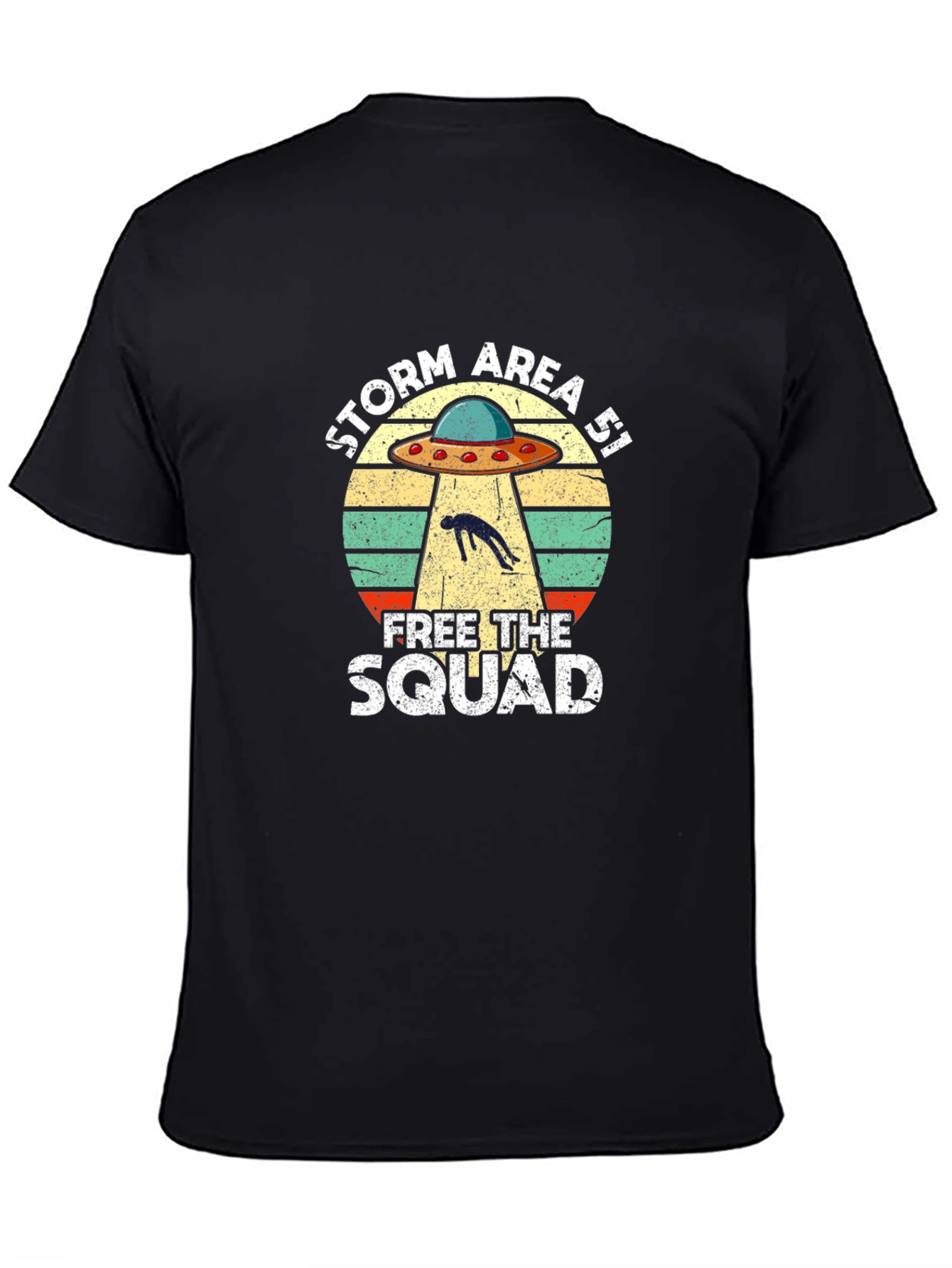 Storm Area 51 UFO Graphic T-Shirt