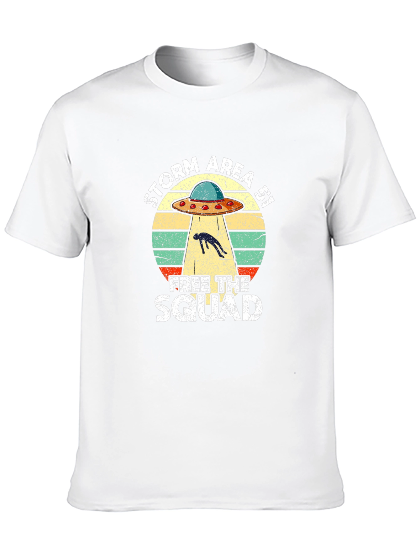 Storm Area 51 UFO Graphic T-Shirt