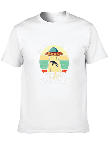 Storm Area 51 UFO Graphic T-Shirt