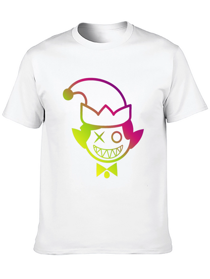 Elf Mischief Tee: Gradient Graphic Print