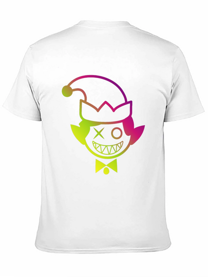 Elf Mischief Tee: Gradient Graphic Print