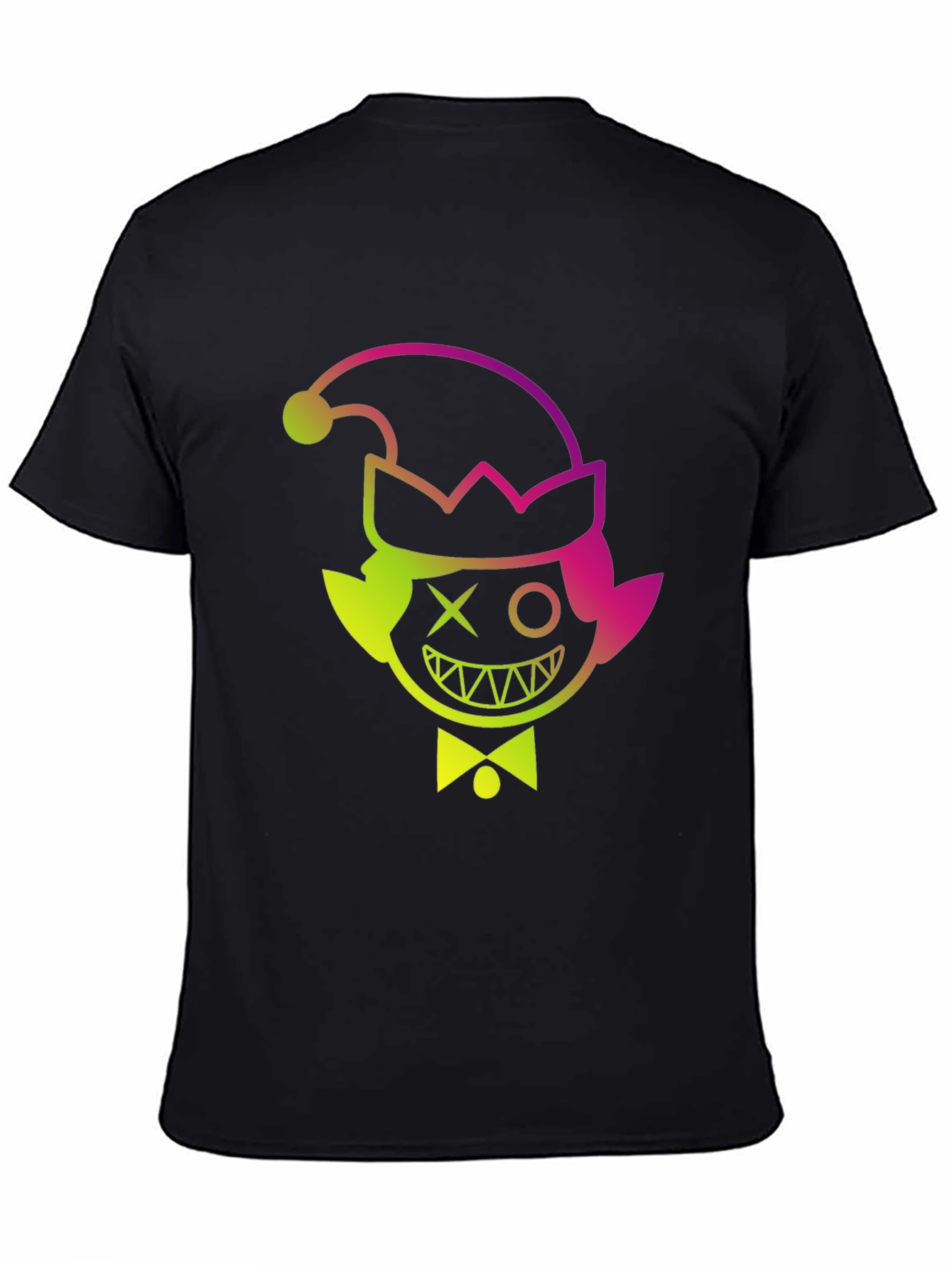 Elf Mischief Tee: Gradient Graphic Print