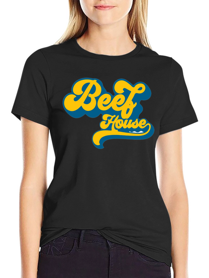 Beef House T-Shirt Retro Design