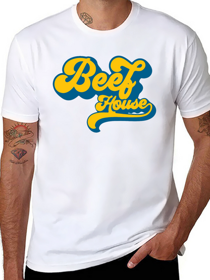 Beef House T-Shirt Retro Design