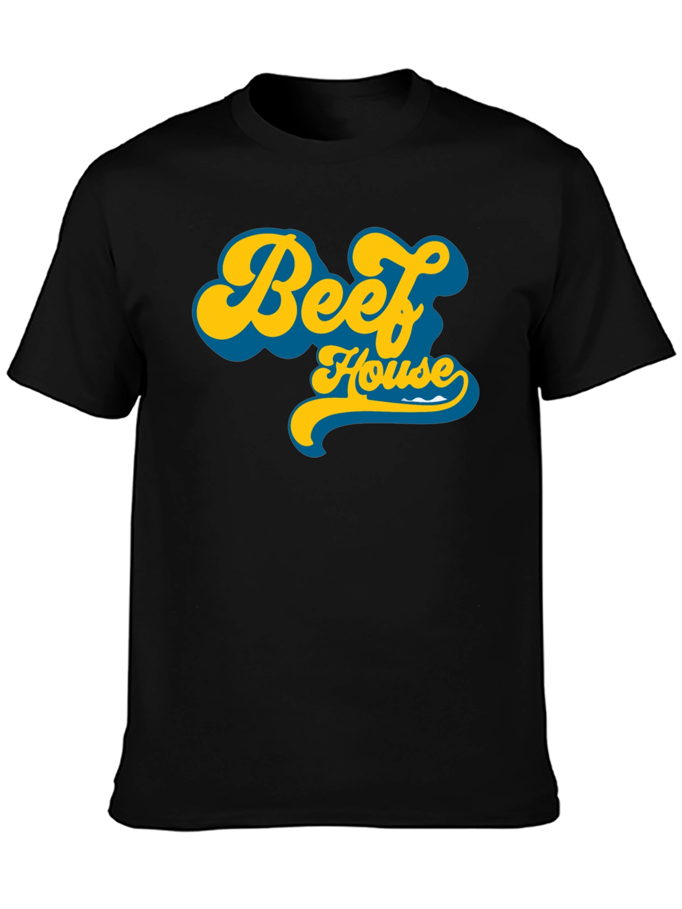 Beef House T-Shirt Retro Design