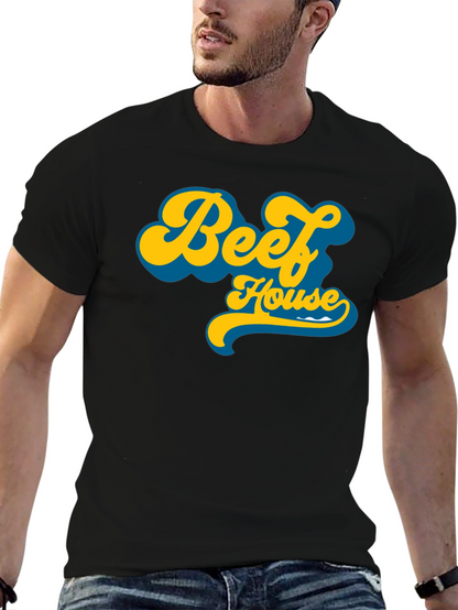 Beef House T-Shirt Retro Design
