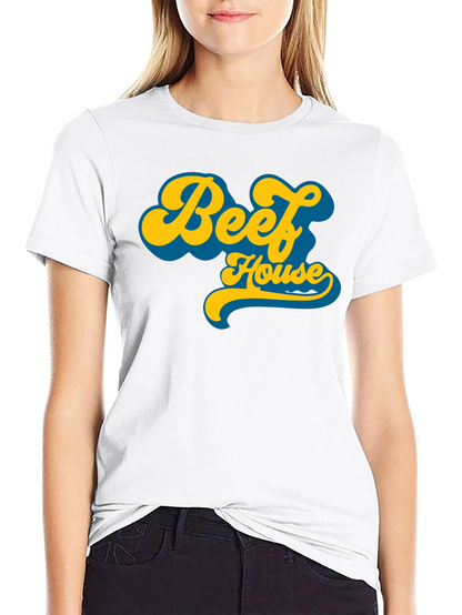 Beef House T-Shirt Retro Design
