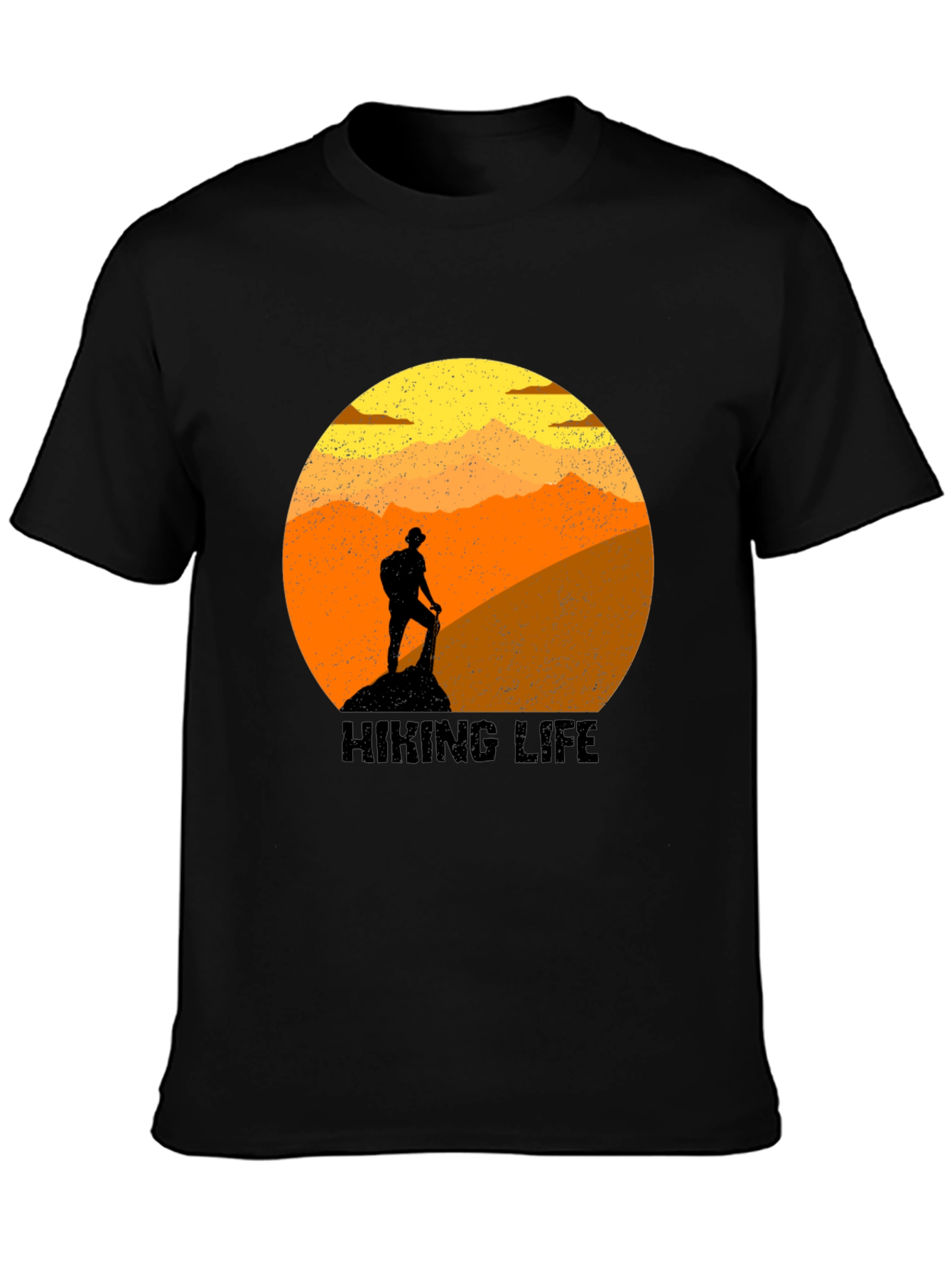 Hiking Life Graphic Tee - Adventure Shirt
