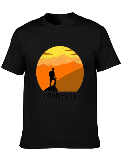 Hiking Life Graphic Tee - Adventure Shirt
