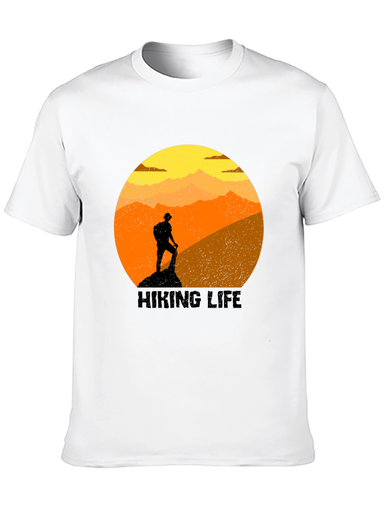 Hiking Life Graphic Tee - Adventure Shirt