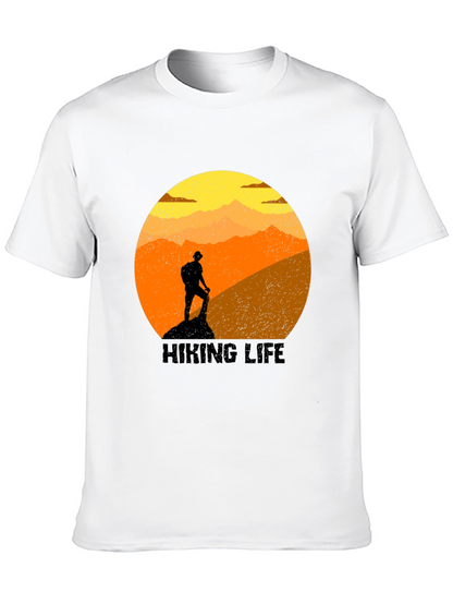 Hiking Life Graphic Tee - Adventure Shirt