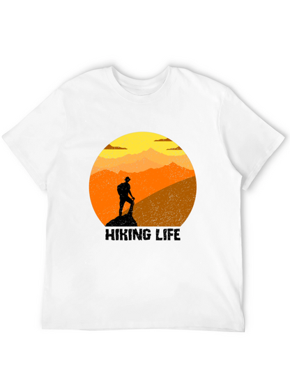 Hiking Life Graphic Tee - Adventure Shirt