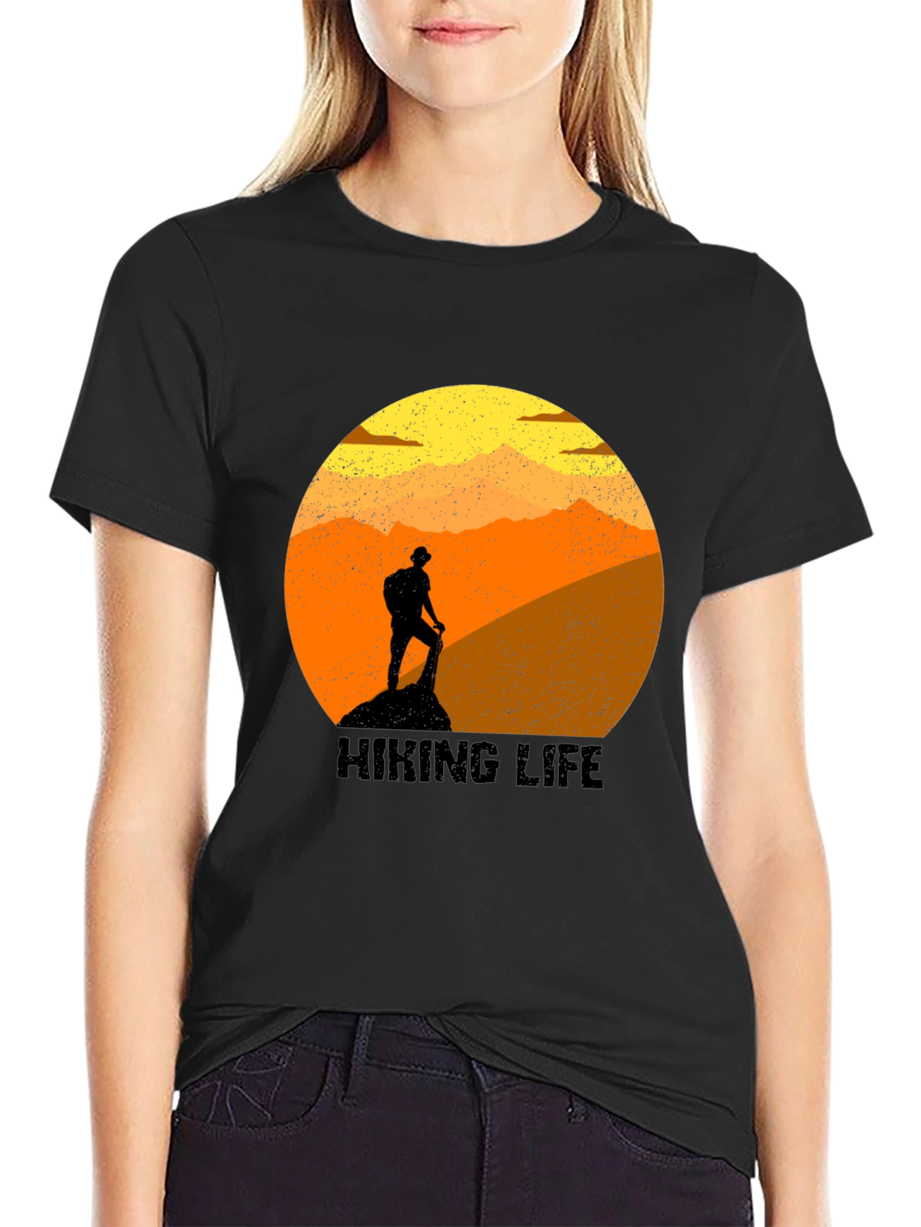 Hiking Life Graphic Tee - Adventure Shirt