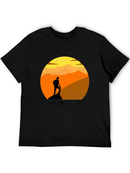 Hiking Life Graphic Tee - Adventure Shirt