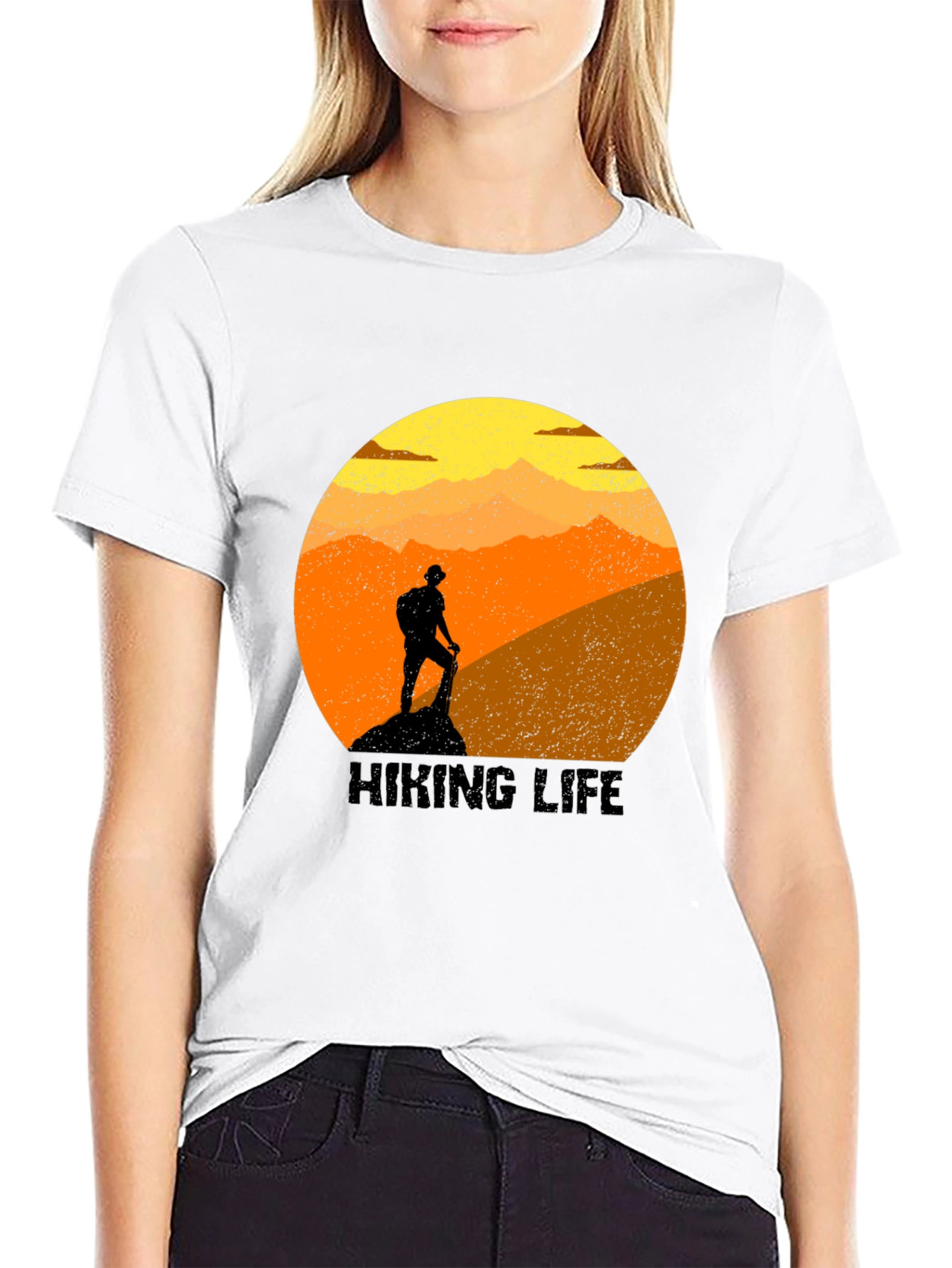 Hiking Life Graphic Tee - Adventure Shirt