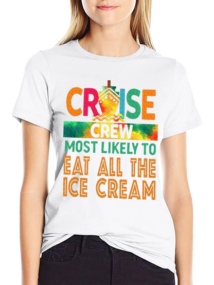 Cruise Crew Ice Cream T-Shirt