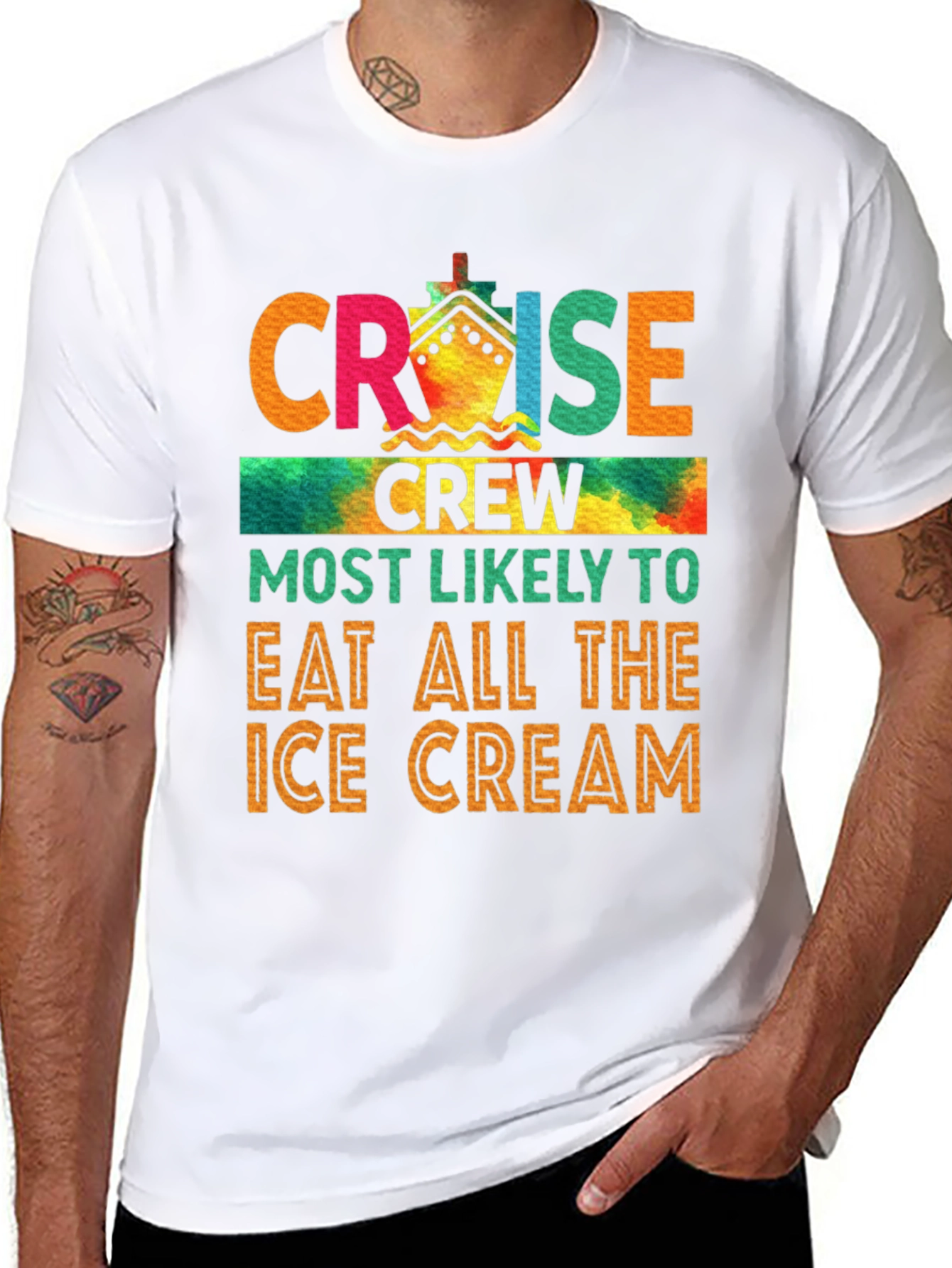 Cruise Crew Ice Cream T-Shirt