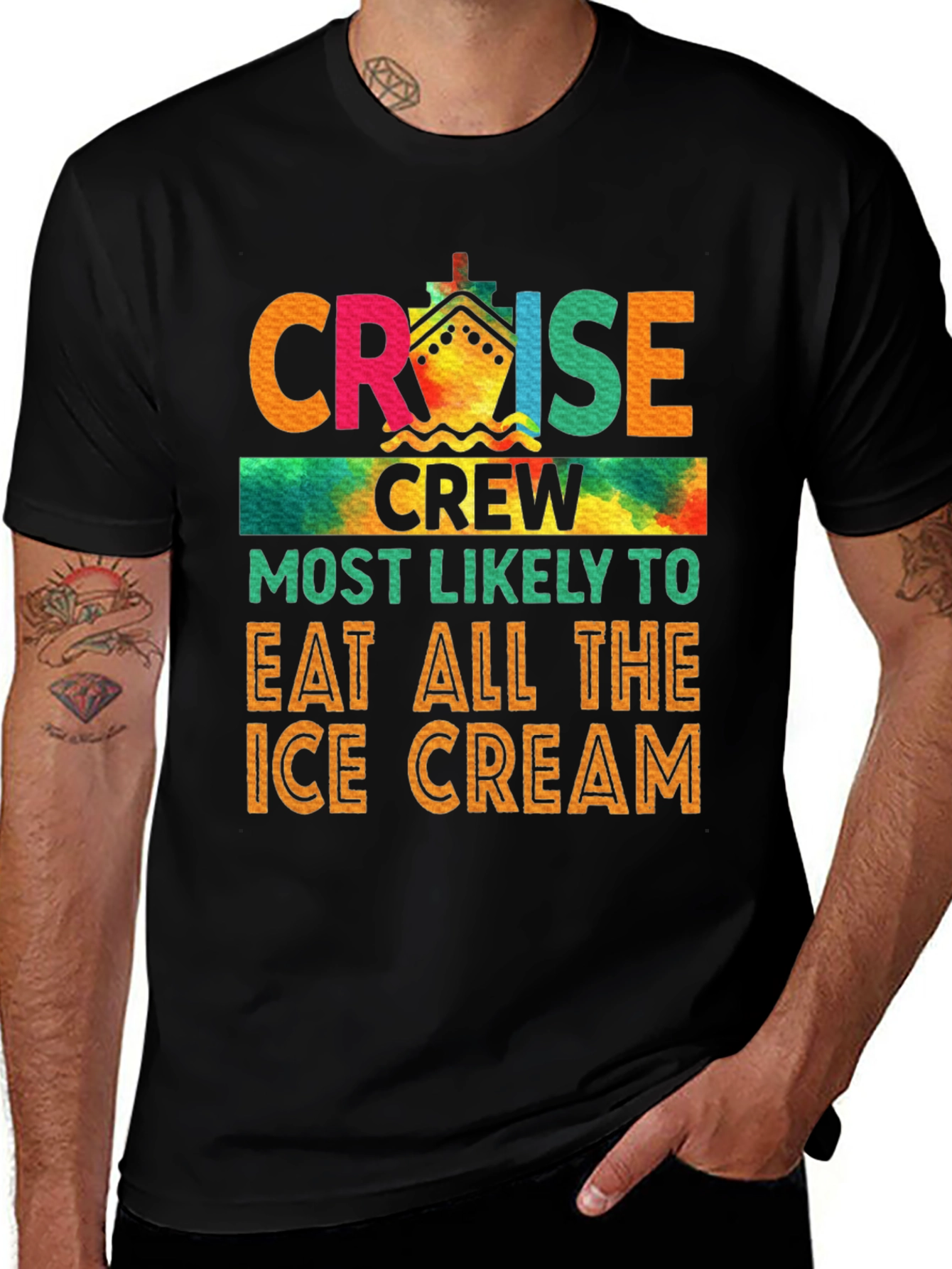 Cruise Crew Ice Cream T-Shirt