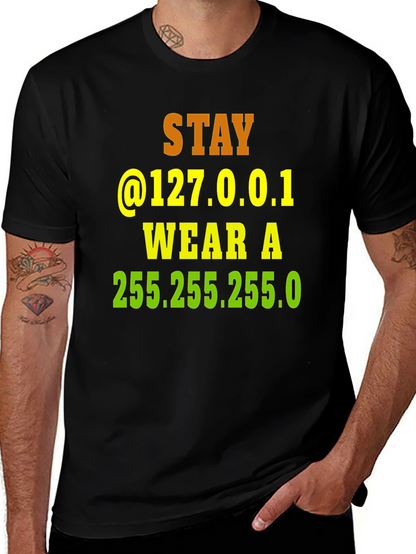 Stay Home T-Shirt - Geeky Developer Gift
