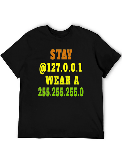 Stay Home T-Shirt - Geeky Developer Gift