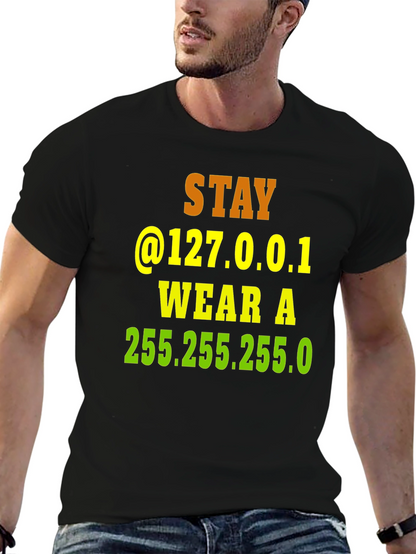 Stay Home T-Shirt - Geeky Developer Gift