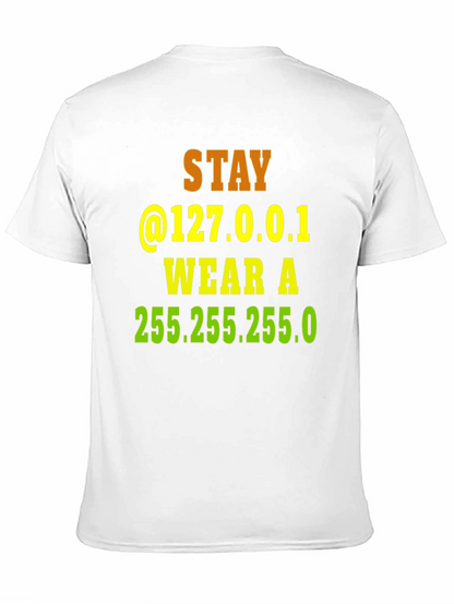 Stay Home T-Shirt - Geeky Developer Gift