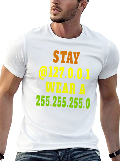 Stay Home T-Shirt - Geeky Developer Gift