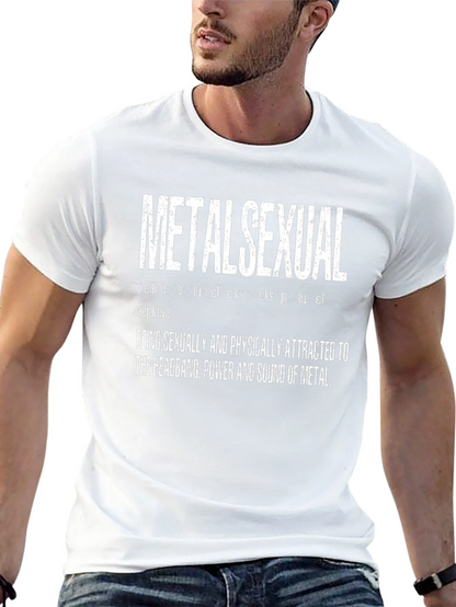Metalsexual Definition T-Shirt - Headbanger Apparel