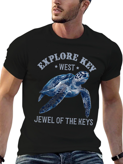 Explore Key West Turtle T-Shirt