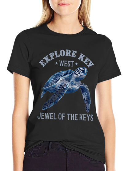 Explore Key West Turtle T-Shirt