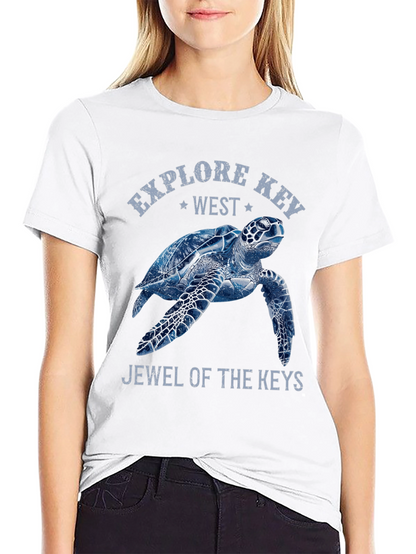 Explore Key West Turtle T-Shirt