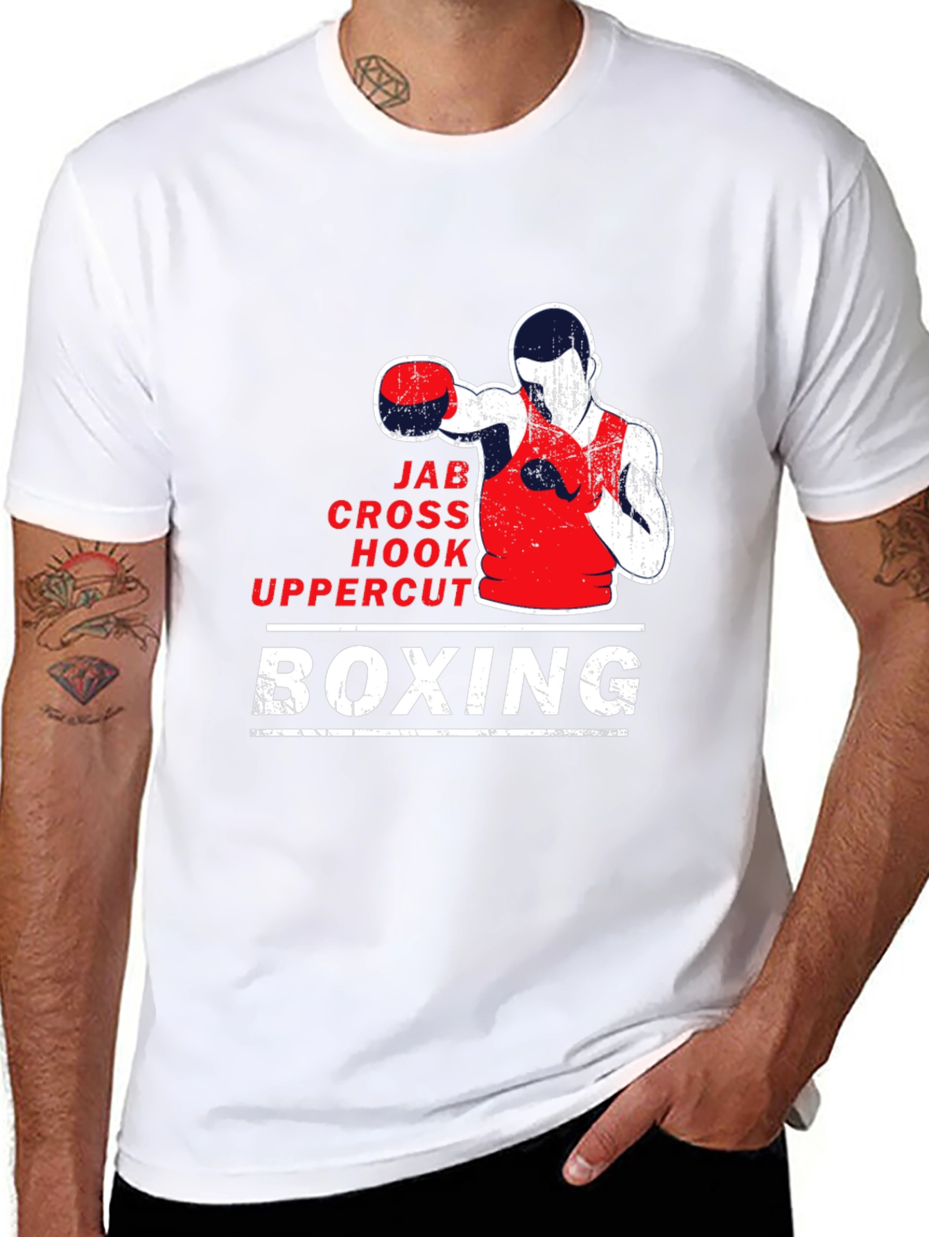 Boxing Stance Graphic Tee