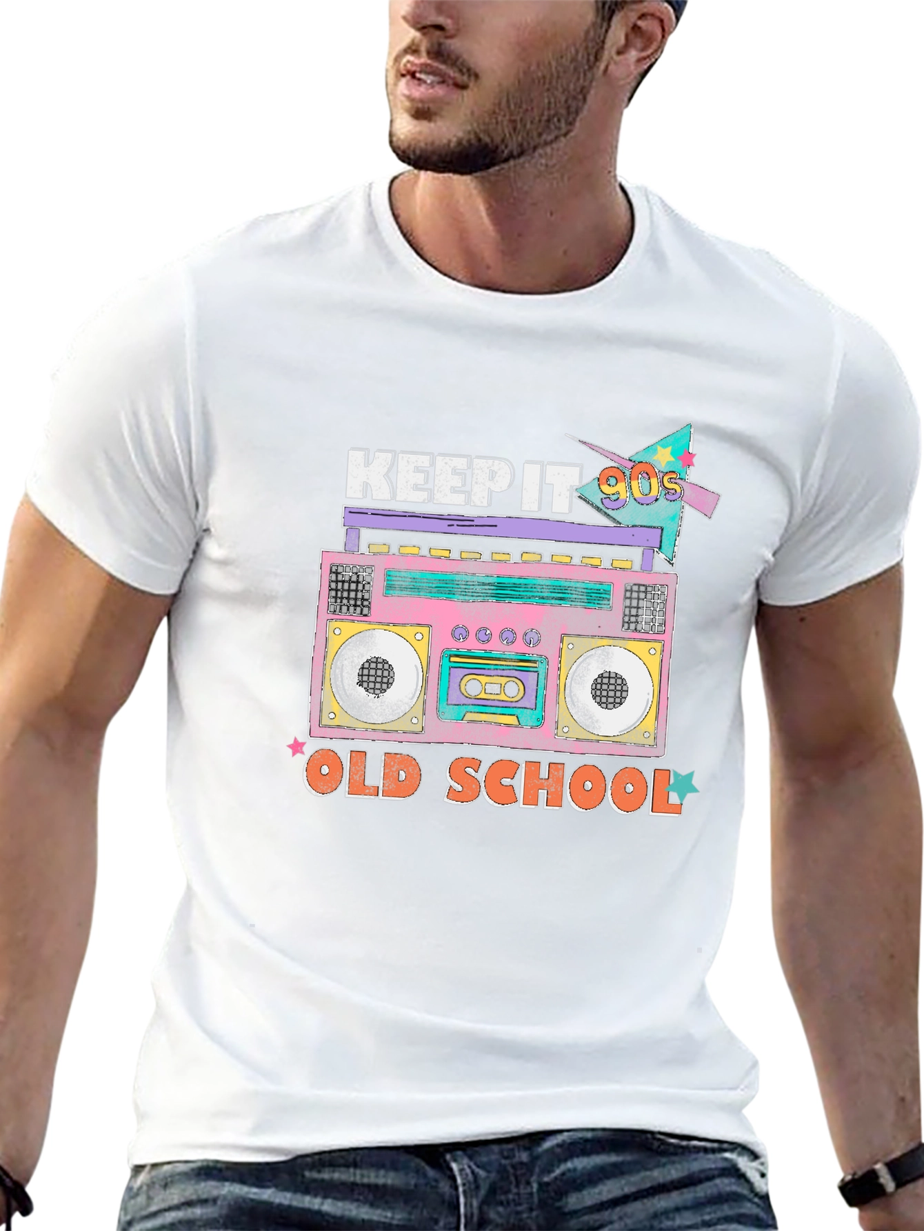 Keep It 90s Old School Graphic Tee