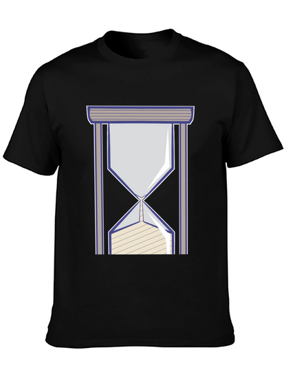 Time Flies T-Shirt: Hourglass Design