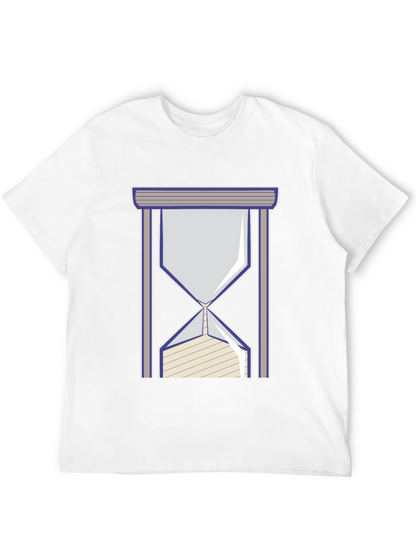 Time Flies T-Shirt: Hourglass Design