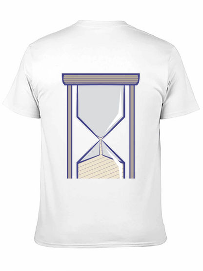 Time Flies T-Shirt: Hourglass Design