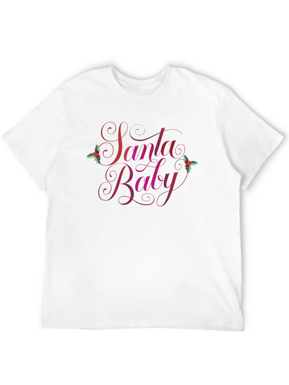 Santa Baby Christmas Graphic Tee