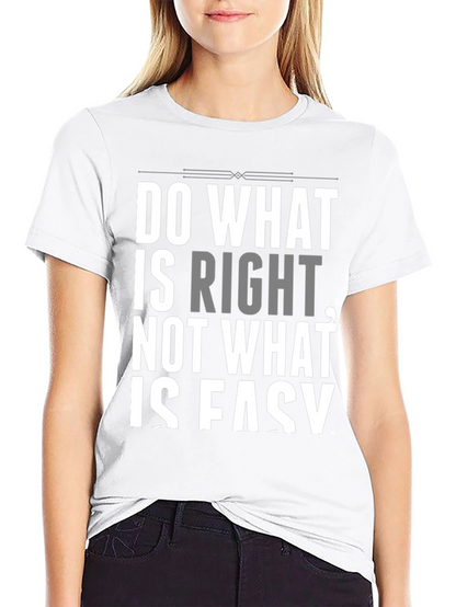 Do What is Right Graphic T-Shirt