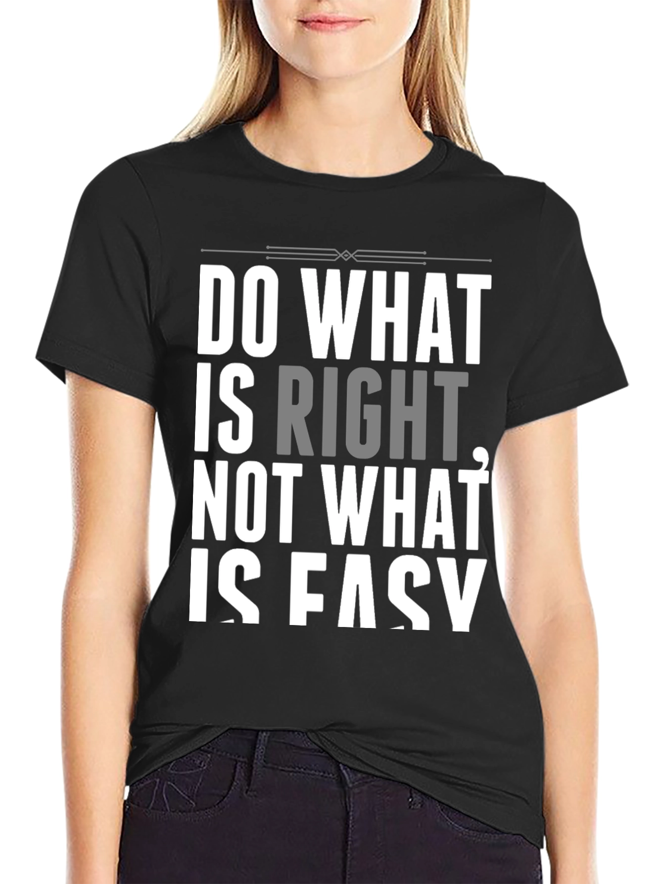 Do What is Right Graphic T-Shirt