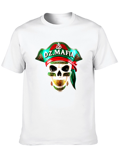 DZ Mafia Skull Graphic T-Shirt