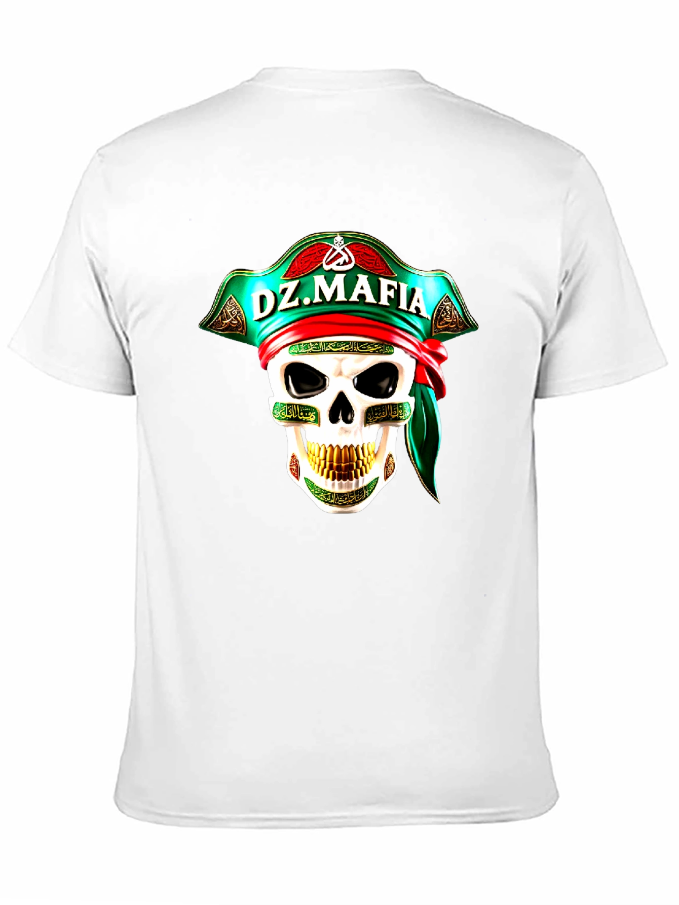 DZ Mafia Skull Graphic T-Shirt