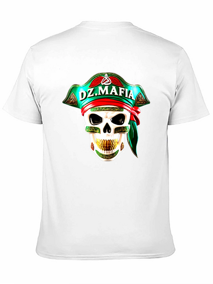 DZ Mafia Skull Graphic T-Shirt
