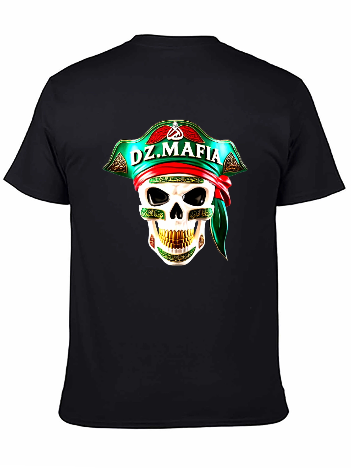 DZ Mafia Skull Graphic T-Shirt