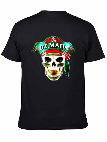 DZ Mafia Skull Graphic T-Shirt